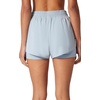 image:image90 Degree By Reflex Lightweight Workout Shorts 2 in 1 Running Yoga Gym Shorts with Inner Biker Short PocketsThunderstorm WShort