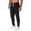 image:image90 Degree By Reflex Mens Lightweight Jogger Full Length Side Pocket Slim Fit Pant with DrawstringBlack