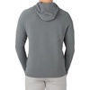 image:image90 Degree By Reflex Mens Super Soft Waffle Hoodie with Kangaroo PocketLava Smoke