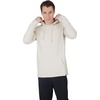 image:image90 Degree By Reflex Mens Super Soft Waffle Hoodie with Kangaroo PocketMist Sand