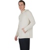 image:image90 Degree By Reflex Mens Super Soft Waffle Hoodie with Kangaroo PocketMist Sand