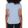 image:image90 Degree By Reflex Short Sleeve Top VNeck Soft Gym Shirt for Women  2 PackHeather EventideWhite