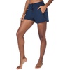 image:image90 Degree By Reflex Stretch Woven Lightweight Walking Shorts with Side PocketsDark Navy Zipper Pocket