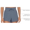 image:image90 Degree By Reflex Stretch Woven Lightweight Walking Shorts with Side PocketsGrisaille Zipper Pocket
