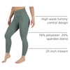 image:image90 Degree By Reflex Tummy Control Leggings High Waisted Squat Proof Ankle Workout Running Yoga PantBay Leaf