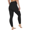 image:image90 Degree By Reflex Tummy Control Leggings High Waisted Squat Proof Ankle Workout Running Yoga PantClassic Black