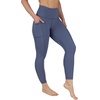 image:image90 Degree By Reflex Tummy Control Leggings High Waisted Squat Proof Ankle Workout Running Yoga PantGrisaille