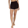 image:image90 Degree By Reflex Ultra Soft Tulip Hem Short 2 Pack Lounge Relaxed Fit Active Pocket Shorts for WomenChocolate Torte  Heather Grey
