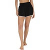 image:image90 Degree By Reflex Ultra Soft Tulip Hem Short 2 Pack Lounge Relaxed Fit Active Pocket Shorts for WomenHeather Grey  Black