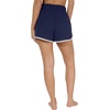 image:image90 Degree By Reflex Ultra Soft Tulip Hem Short 2 Pack Lounge Relaxed Fit Active Pocket Shorts for WomenNaval Academy  Heather Grey