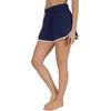 image:image90 Degree By Reflex Ultra Soft Tulip Hem Short 2 Pack Lounge Relaxed Fit Active Pocket Shorts for WomenNaval Academy  Heather Grey