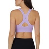 image:image90 Degree By Reflex Womens 2 Pack Zip Front Bra Seamless Textured Racerback Performance Supportive Sports BraLavendulaWeathervane
