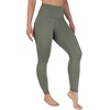 image:image90 Degree By Reflex Womens Fleece Lined Leggings Winter Yoga PantsAgave Green