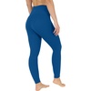 image:image90 Degree By Reflex Womens Fleece Lined Leggings Winter Yoga PantsBlue Topaz