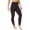 image:image90 Degree By Reflex Womens Fleece Lined Leggings Winter Yoga PantsChocolate Mousse