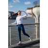 image:image90 Degree By Reflex Womens Fleece Lined Leggings Winter Yoga PantsHarbor Blue