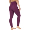 image:image90 Degree By Reflex Womens Fleece Lined Leggings Winter Yoga PantsItalian Plum