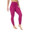 image:image90 Degree By Reflex Womens Fleece Lined Leggings Winter Yoga PantsPlum Violet