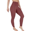 image:image90 Degree By Reflex Womens Fleece Lined Leggings Winter Yoga PantsRouge Blush