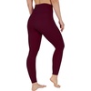 image:image90 Degree By Reflex Womens Fleece Lined Leggings Winter Yoga PantsRuby Port