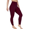 image:image90 Degree By Reflex Womens Fleece Lined Leggings Winter Yoga PantsRuby Port