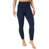 image:image90 Degree By Reflex Womens Fleece Lined Leggings Winter Yoga PantsTrue Navy