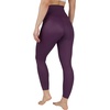 image:image90 Degree By Reflex Womens High Waist Squat Proof Ankle Length Printed LeggingsBlackberry Wine Elastic Free Super High Waist