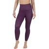 image:image90 Degree By Reflex Womens High Waist Squat Proof Ankle Length Printed LeggingsBlackberry Wine Elastic Free Super High Waist