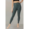 image:image90 Degree By Reflex Womens High Waist Squat Proof Ankle Length Printed LeggingsCracked Frosted Emerald