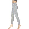 image:image90 Degree By Reflex Womens High Waist Squat Proof Ankle Length Printed LeggingsGeometric Reflective