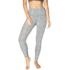 image:image90 Degree By Reflex Womens High Waist Squat Proof Ankle Length Printed LeggingsGeometric Reflective
