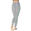 image:image90 Degree By Reflex Womens High Waist Squat Proof Ankle Length Printed LeggingsGeometric Reflective