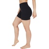 image:image90 Degree By Reflex Womens High Waisted Biker Shorts Ribbed Workout Yoga Running Tummy Control Spandex ShortBlack  Iron 5