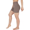 image:image90 Degree By Reflex Womens High Waisted Biker Shorts Ribbed Workout Yoga Running Tummy Control Spandex ShortBlack  Iron 5
