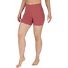 image:image90 Degree By Reflex Womens High Waisted Biker Shorts Ribbed Workout Yoga Running Tummy Control Spandex ShortBlack  Marsala 5