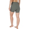image:image90 Degree By Reflex Womens High Waisted Biker Shorts Ribbed Workout Yoga Running Tummy Control Spandex ShortBlack  Mulled Basil 5