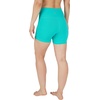 image:image90 Degree By Reflex Womens High Waisted Biker Shorts Ribbed Workout Yoga Running Tummy Control Spandex ShortCeramic  Black 5