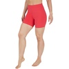 image:image90 Degree By Reflex Womens High Waisted Biker Shorts Ribbed Workout Yoga Running Tummy Control Spandex ShortHibiscus  Black 5