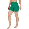image:image90 Degree By Reflex Womens High Waisted Biker Shorts Ribbed Workout Yoga Running Tummy Control Spandex ShortPepper Green  Black 5