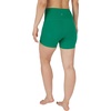image:image90 Degree By Reflex Womens High Waisted Biker Shorts Ribbed Workout Yoga Running Tummy Control Spandex ShortPepper Green  Black 5