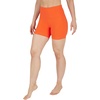 image:image90 Degree By Reflex Womens High Waisted Biker Shorts Ribbed Workout Yoga Running Tummy Control Spandex ShortTangerine Tango  Black 5