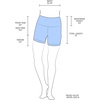 image:image90 Degree By Reflex Womens High Waisted Biker Shorts with Side Pockets Workout Shorts 5 7 9Black 5