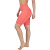 image:image90 Degree By Reflex Womens High Waisted Biker Shorts with Side Pockets Workout Shorts 5 7 9Dubarry 9