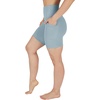 image:image90 Degree By Reflex Womens High Waisted Biker Shorts with Side Pockets Workout Shorts 5 7 9Lead 7