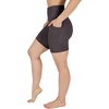 image:image90 Degree By Reflex Womens High Waisted Biker Shorts with Side Pockets Workout Shorts 5 7 9Military Green 7