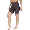 image:image90 Degree By Reflex Womens High Waisted Biker Shorts with Side Pockets Workout Shorts 5 7 9Military Green 7