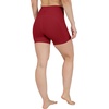 image:image90 Degree By Reflex Womens High Waisted Biker Shorts with Side Pockets Workout Shorts 5 7 9Rhubarb 5