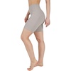 image:image90 Degree By Reflex Womens High Waisted Biker Shorts with Side Pockets Workout Shorts 5 7 9Satellite 7