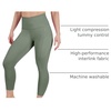 image:image90 Degree By Reflex Womens High Waisted Capri Legging Side Pocket Squat Proof Gym Workout Yoga PantBay Leaf