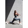 image:image90 Degree By Reflex Womens High Waisted Capri Legging Side Pocket Squat Proof Gym Workout Yoga PantChocolate Torte
